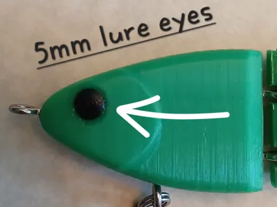 5mm lure eyes