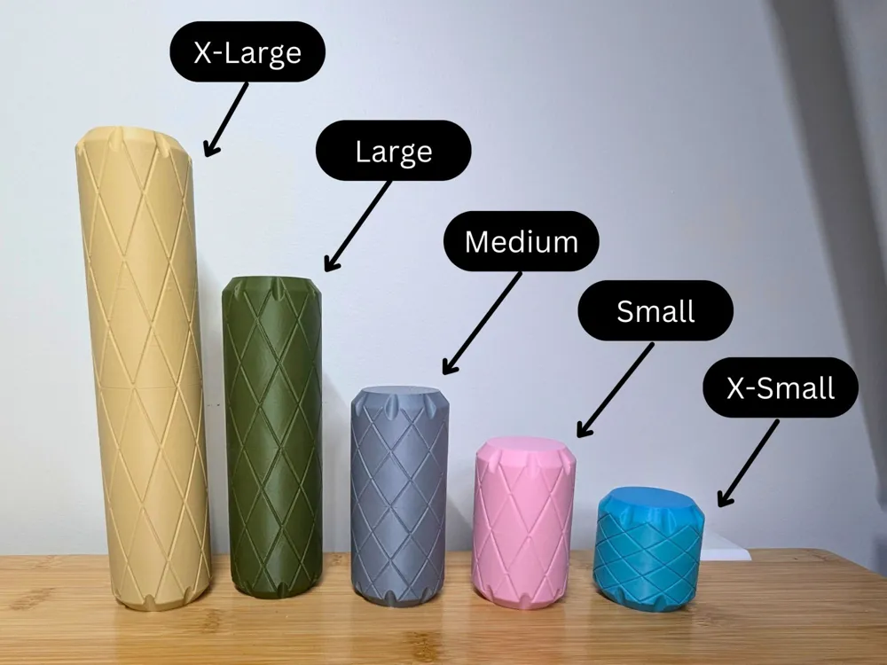 Modular Twist & Lock Travel Containers by OP Design MakerWorld