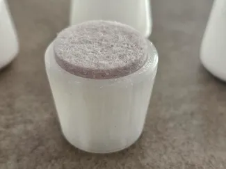 Piedini per sedie con inserto in feltro Ø20 mm TPU