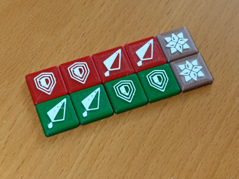 Dune War for Arrakis Markers for Leaders (non-AMS)