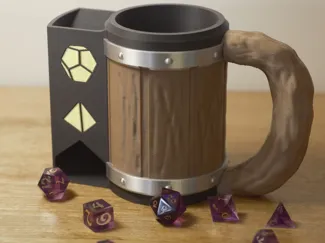 Tavern Mug Dice Tower