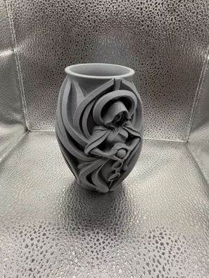 Mystic Oracle Goddess Vase Fantasy Sculpture - Free 3D Print Model ...