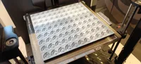 9 trays, no filament wasted
