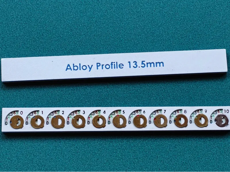 Abloy Profile keying tray (13.5mm)