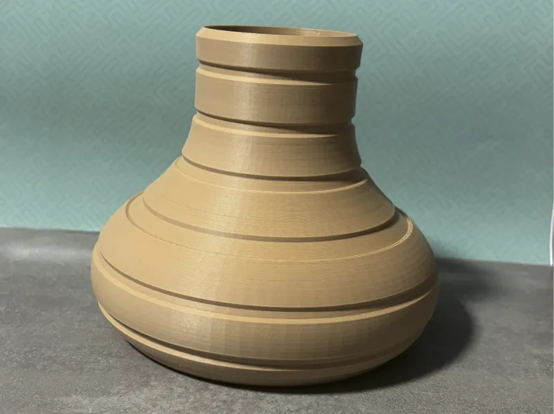Simple Fluted Vase