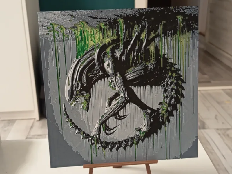 Xenomorph Alien Hueforge