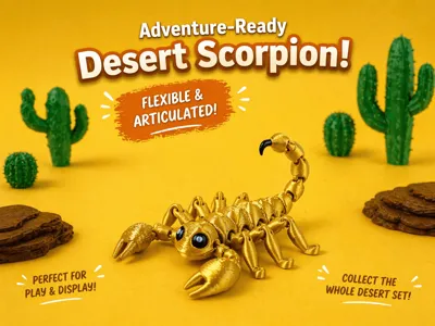 Desert Scorpion - Articulated Flexi Figure