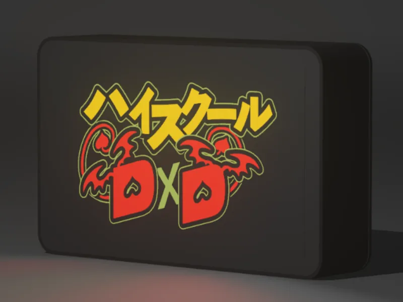 Highschool DxD Led Lampe/Lightbox