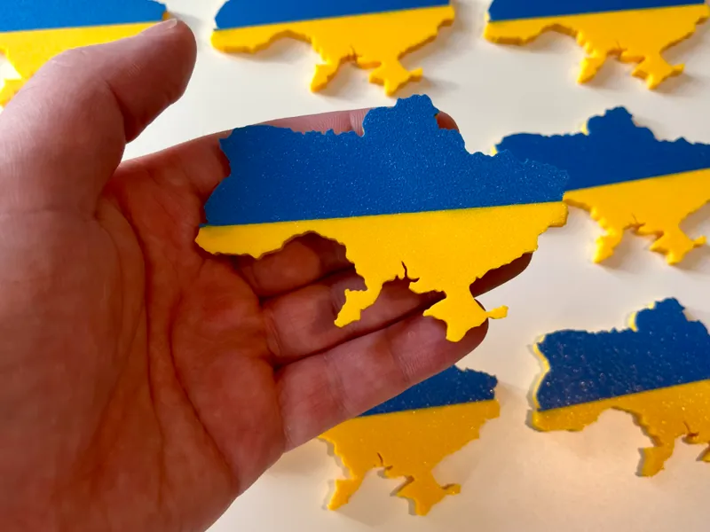 Ukraine Fridge Magnet