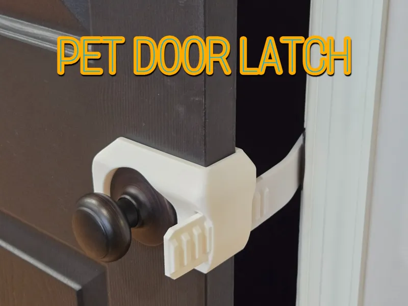 Pet Door Latch