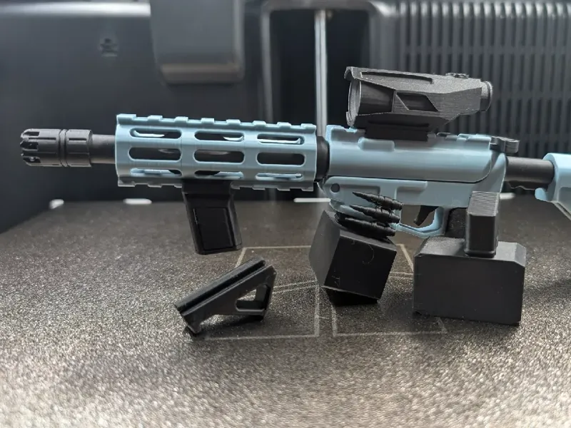 M4 Pocket Rifle–Bolt-Action Toy-Attachments Group2