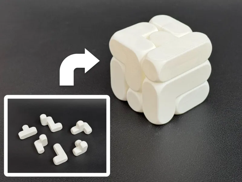 Puzzle Cube (3x3 - 6 peices)