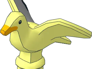 Brick Part 12891p01 Seagull