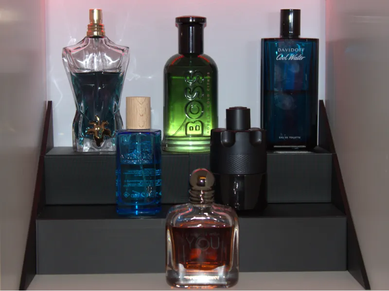 Organizador perfumes