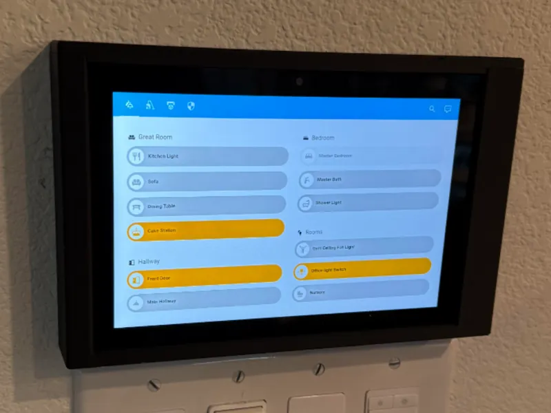 Kindle Fire HD 8 "Cordless" Wall Mount
