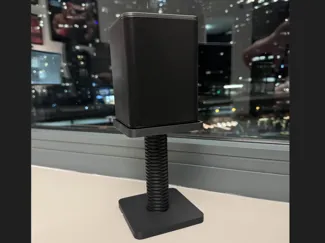 Custom Size Speaker Stand with Cable Management