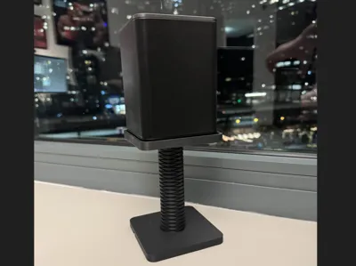 Custom Size Speaker Stand with Cable Management