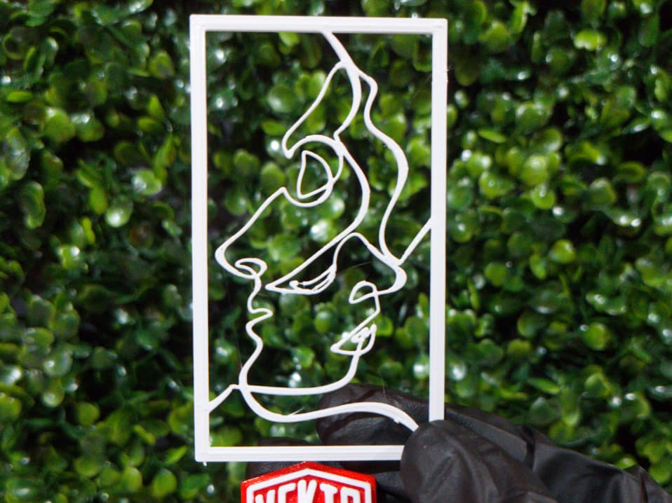 Love Word Art STL - Romantic Wall 3D Print