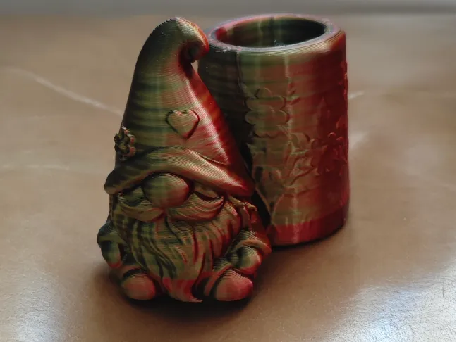 Gnome pen holder / vase / plant pot / organiser