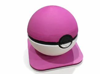 Pokeball buds case desk stand