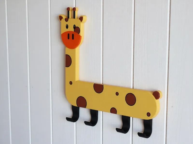 Motive-hook / Kids cloth hanger / Giraffe