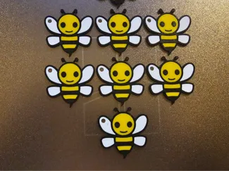 Bee keychain