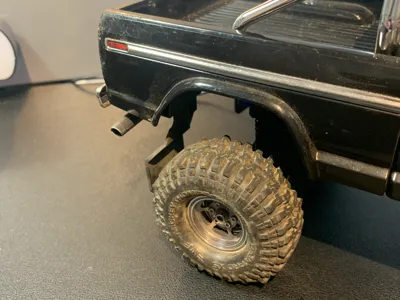 trx4m high trail side exit exhaust