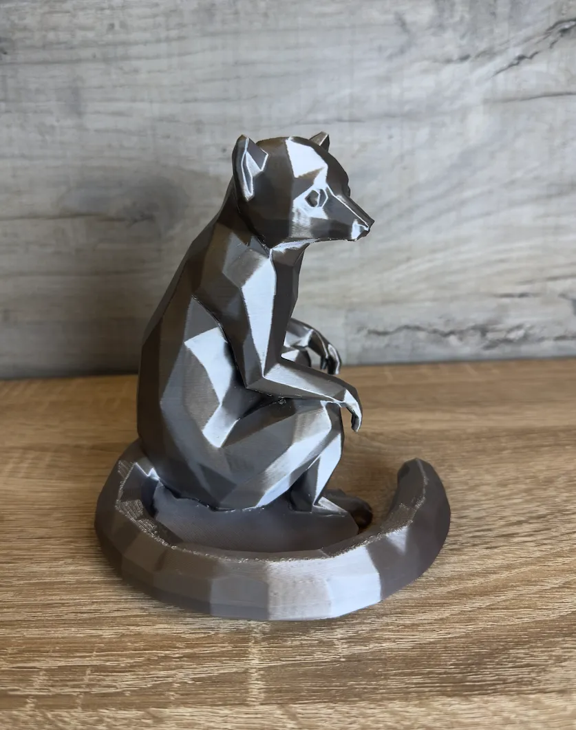 Lemur sitting Low Poly - Free 3D Print Model - MakerWorld