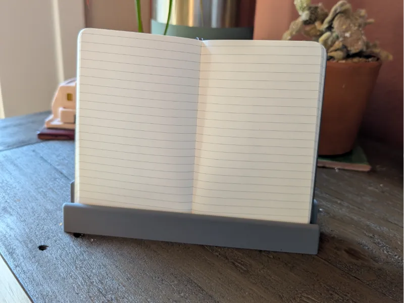 Moleskine pocket display stand
