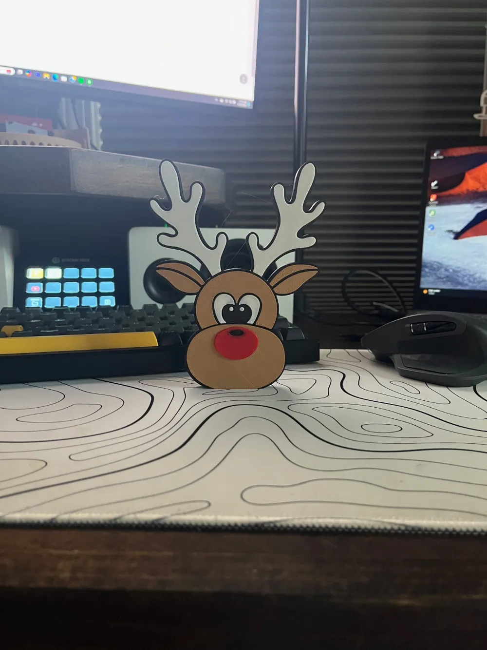 Rudolph the Red Nosed Reindeer - Free 3D Print Model - MakerWorld