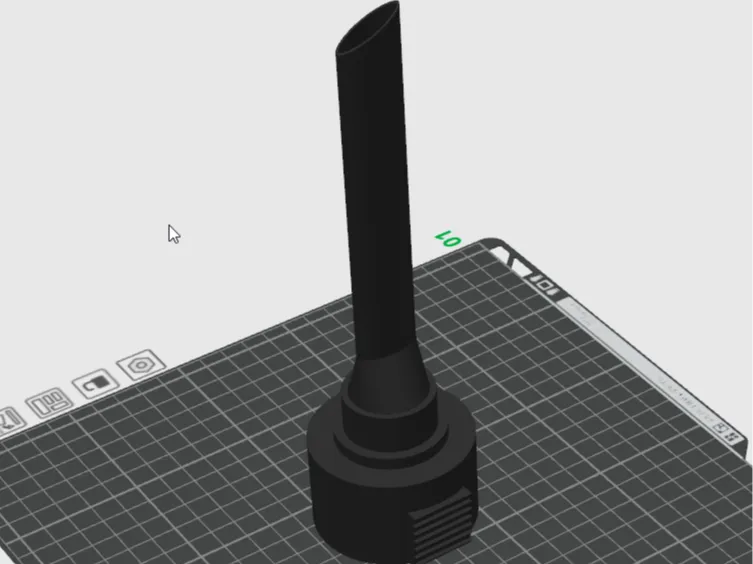 Ridgid 2.5 in Shop Vac Crevice Tool