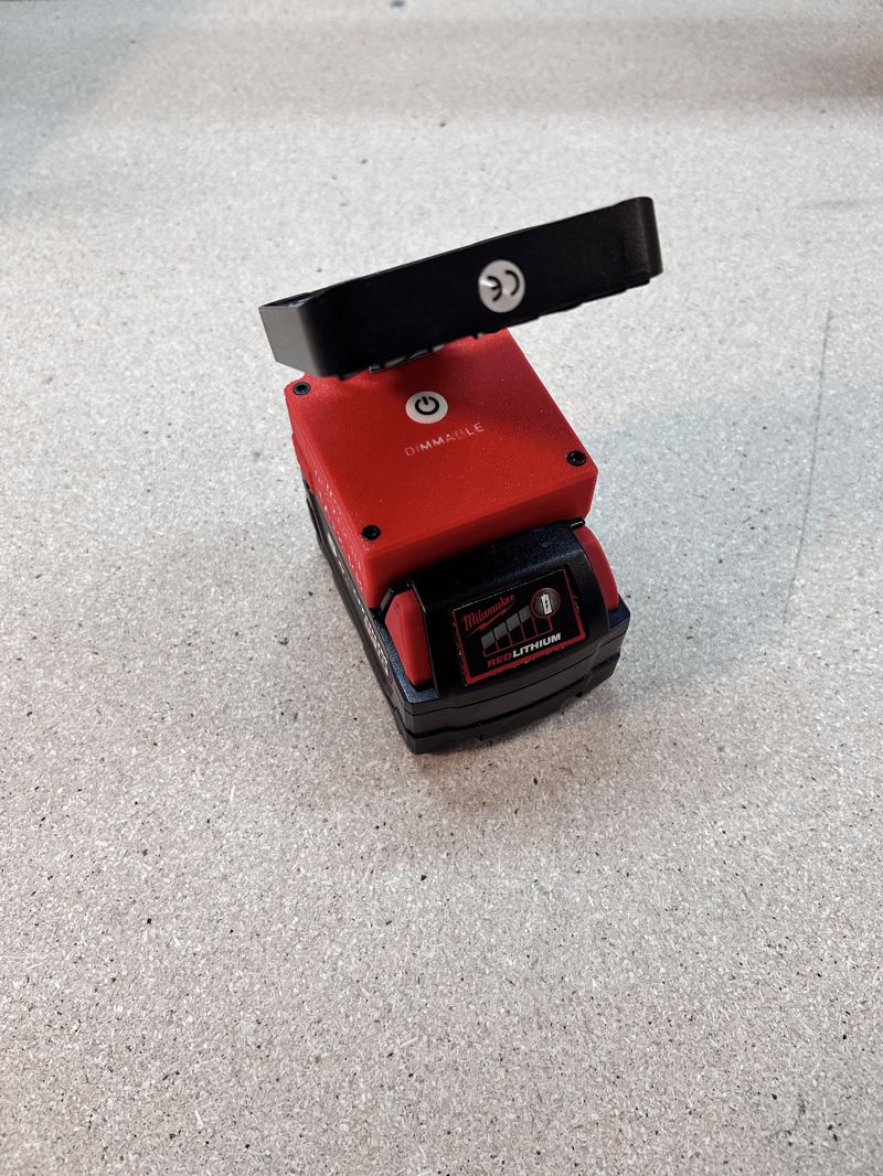 Portable Led Work Light - Milwaukee M18 battery