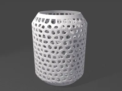 Nightstand trash can