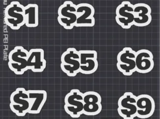 USA Dollar Price Tags – Eye-Catching & Easy to Use