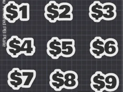 USA Dollar Price Tags – Eye-Catching & Easy to Use
