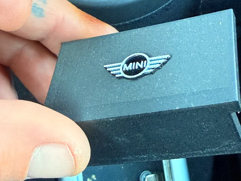 Copri Aux Mini Cooper Central Rail