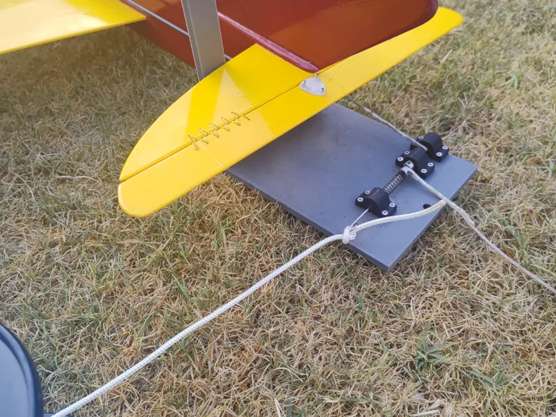 Control line Plane Stooge self release system