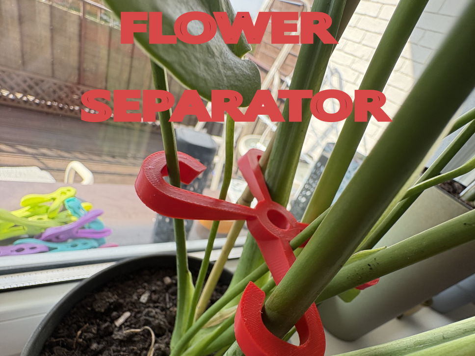 Miniatura 1 do modelo 3D Flower Holder