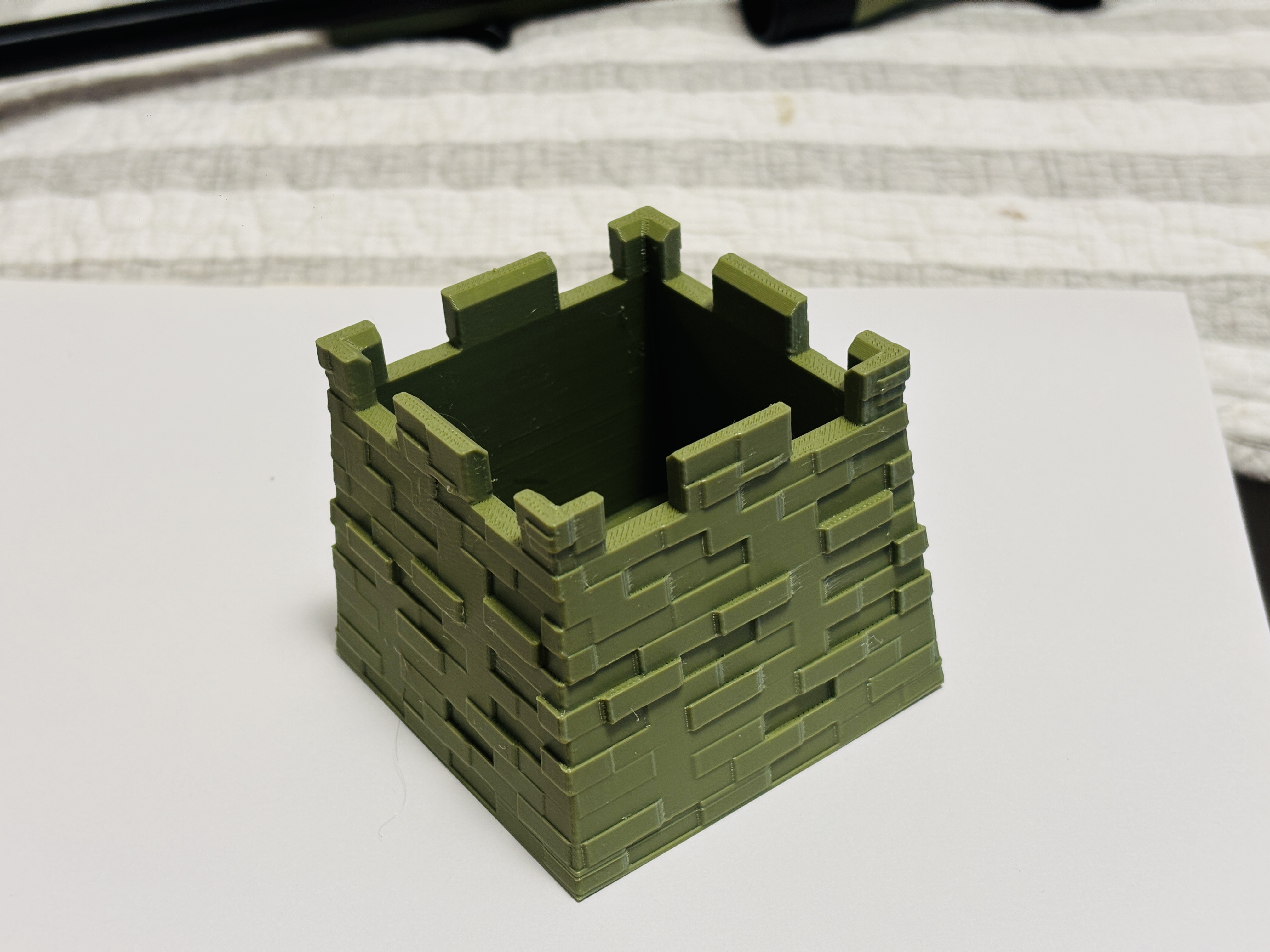 Miniatura 2 do modelo 3D 长城烽火台/城墙建筑为灵感设计的多功能收纳容器