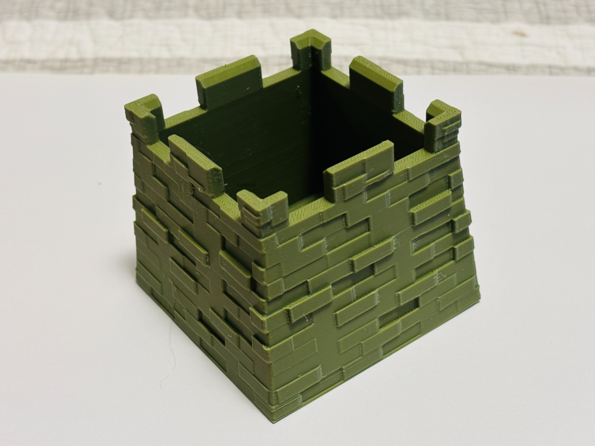 Miniatura 1 do modelo 3D 长城烽火台/城墙建筑为灵感设计的多功能收纳容器
