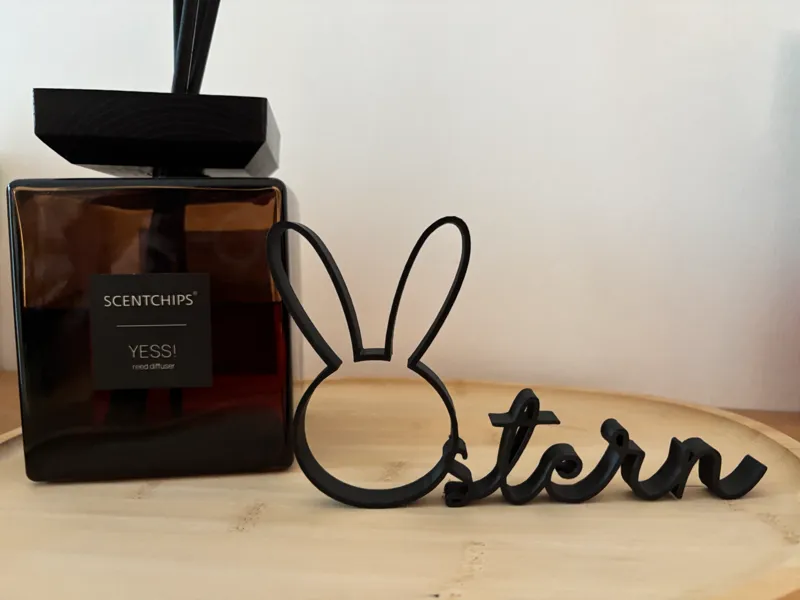 Ostern Schriftzug modern Deko
