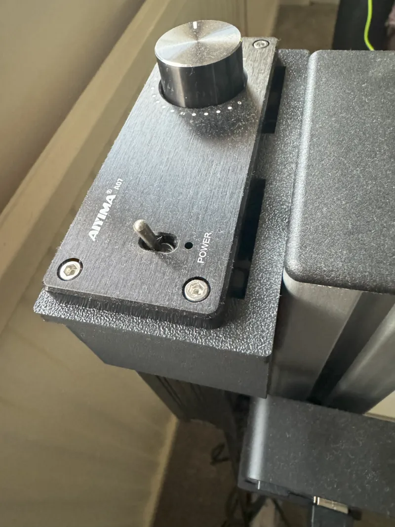 Aiyima A07 Amp mount for 8020 Sim Rig