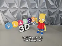 (Bart Simpson Version 1.2) 0.2mm layer, 2 walls, 10% infill