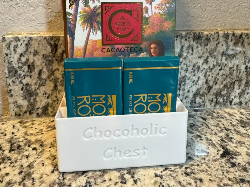 Chocoholic Chest Chocolate Display