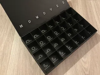 Pill box 7-Day, 4-Slot Per Day Medicine Organizer 