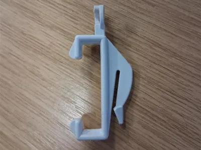 Vintage curtain rail hook (1970's)