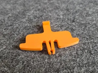 disc brake transport lock pad spacer