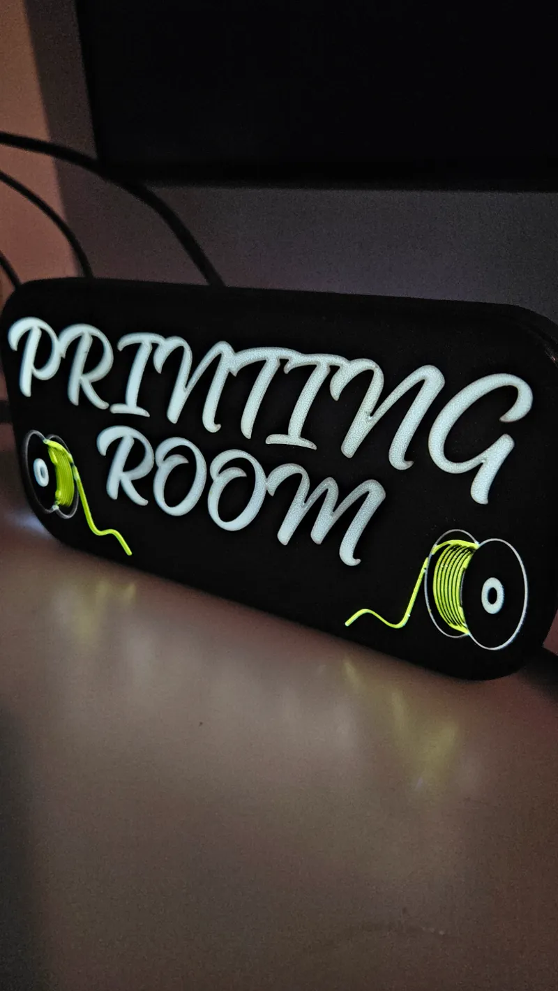 Light-box for Printing Room