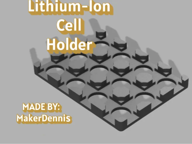 Lithium Cell Holder 12 pc.