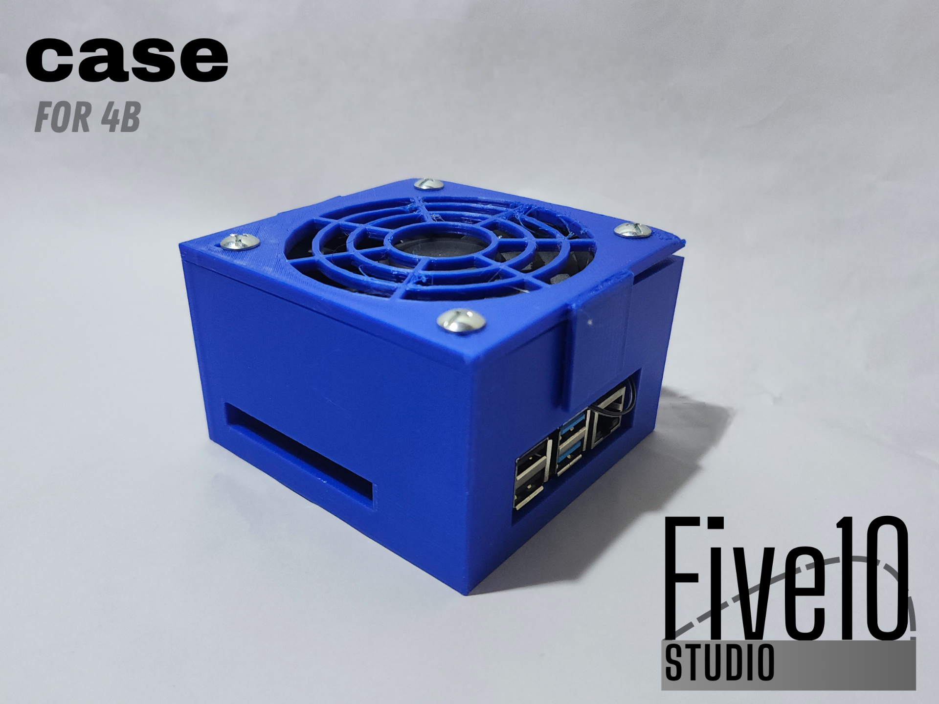 Raspberry Pi Case (80 mm fan)